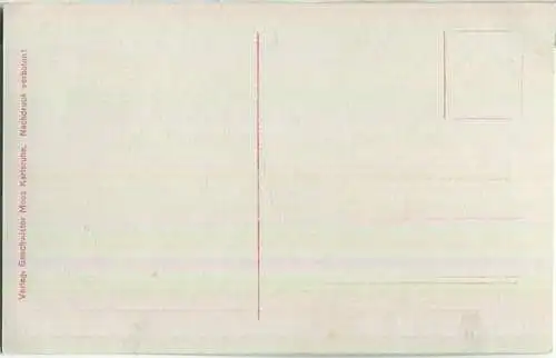 Prinz Max von Baden - Photo Gebrüder Hirsch Karlsruhe - Verlag Geschwister Moos Karlsruhe