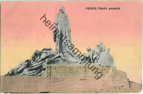 Praha - Husuv pomnik