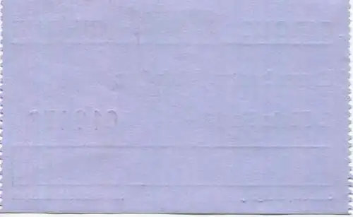 Schweiz - Circus Nock - Eintrittskarte