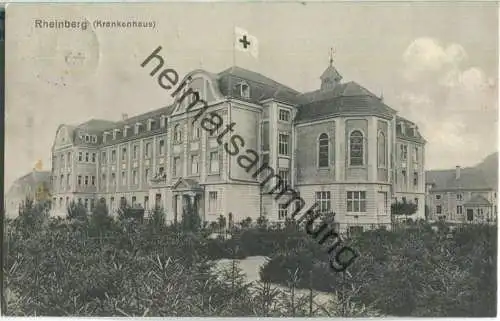 Rheinberg - Krankenhaus - Verlag F. Längauer Selztal