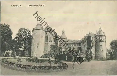 Laubach - Gräfliches Schloss - Verlag Ed. Göbel II Laubach