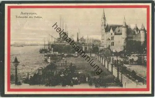 Antwerpen - Teilansicht des Hafens