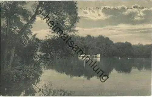 Berlin - Treptow - Karpfenteich - Verlag G. H. Franke Berlin 20er Jahre