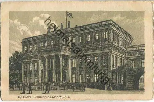 Berlin - Kronprinzen-Palais - Steinzeichnung