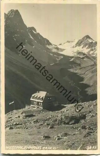 Westfalenhaus - Foto-Ansichtskarte - Verlag Much Heiss Innsbruck