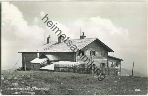 Wetterkoglerhaus am Hochwechsel - Foto-Ansichtskarte - Verlag E. Martin Wien