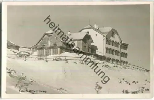 Raxalpe - Ottohaus - Foto-Ansichtskarte