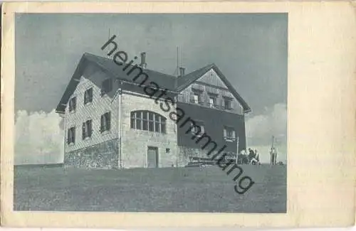 Reisalpen-Schutzhaus - Pächter Karl Hacke - Verlag Österreichischer Touristenklub