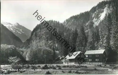 Maltatal - Gmünderhütte - Foto-Ansichtskarte
