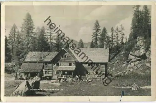 Obertraun - Schönbergalpe - Foto-Ansichtskarte - Cosy-Verlag Salzburg