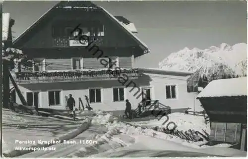 Haus im Ennstal - Pension Kaplhof - Foto-Ansichtskarte - Verlag Foto-Landl Schladming