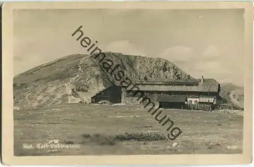 Rax - Karl Ludwighaus - Foto-Ansichtskarte - Verlag Karl Kühne Wien