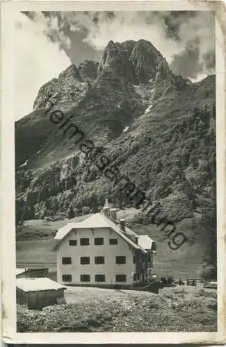 Plöckenhaus - Post Mauthen im Gailtale - Foto-Ansichtskarte - Verlag Schöllhorn Innsbruck