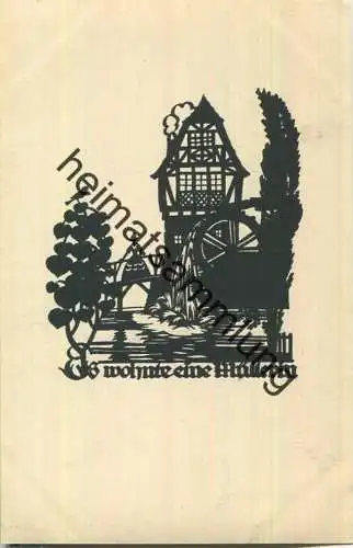 Es wohnte eine Müllerin - A. M. Schwindt - Hess. Heimat-Verlag Darmstadt