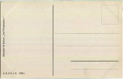 Auf Wiedersehen! - Silhouette M. Behrens - Verlag A. R. & C. i. B.