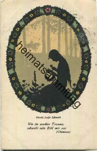 Wie im wachen Traume... - Silhouette Gerda Luise Schmidt - R. Voigtländers Verlag Leipzig