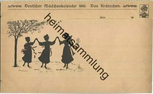 Deutscher Mädchenkalender 1919 - Das Kränzchen