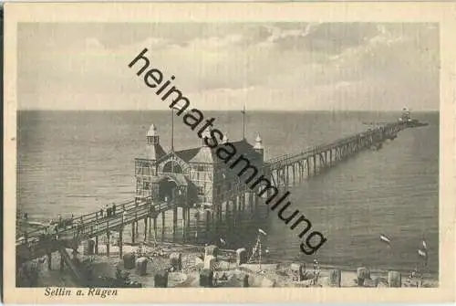 Sellin auf Rügen - Seebrücke - Verlag Ernst Paulsen Sellin