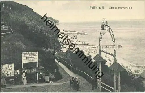 Sellin - Strandpromenade - Verlag Arthur Schuster Stettin