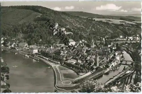 Wertheim mit Taubermündung - Foto-Ansichtskarte - Verlag Karl Peters Fürth
