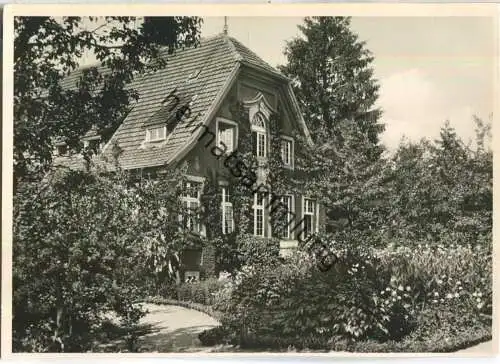 Rüschhaus - Wohnsitz der Dichterin Annette Droste zu Hülshoff - Foto-Ansichtskarte - Verlag Burg Hülshoff bei Münster