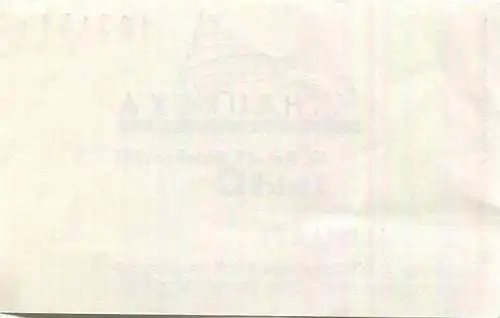 Schweiz - Zürich - Heureka 1991 - Eintrittskarte