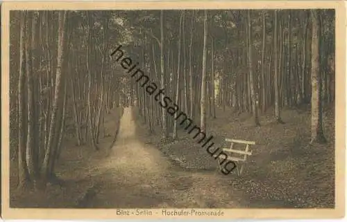 Binz-Sellin - Hochufer-Promenade - Verlag Stengel & Co. Dresden