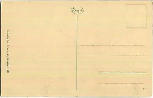 Binz-Sellin - Hochufer-Promenade - Verlag Stengel & Co. Dresden