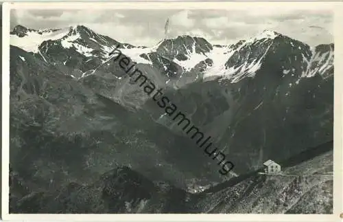 Tabarettahütte - Rifugio Tabaretta - Foto-Ansichtskarte - Verlag J. F. Amonn S.A. Bolzano