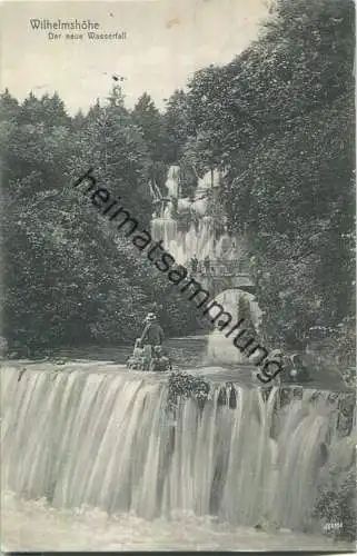 Wilhelmshöhe - Der neue Wasserfall - Verlag A. J. Bellson Cassel