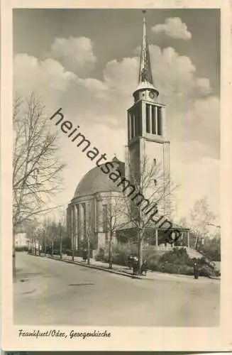 Frankfurt an der Oder - Georgenkirche - Foto-Ansichtskarte - Verlag Felix Setecki Berlin