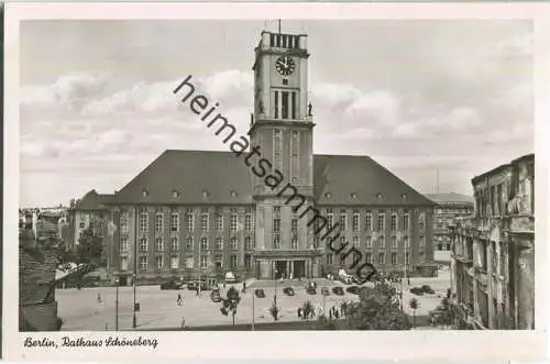 Berlin - Schöneberg - Rathaus - Foto-Ansichtskarte - Verlag Kunst und Bild Berlin