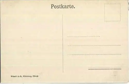 Bern - Markt und Parlamentsgebäude - Verlag Wehrli AG Zürich