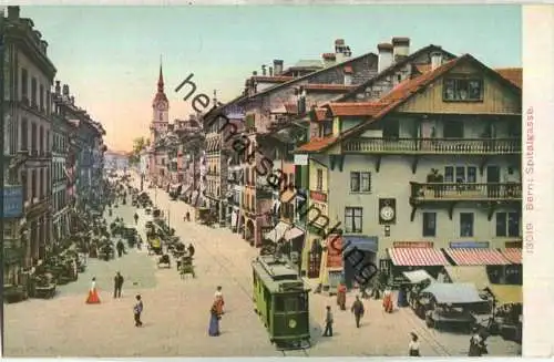 Bern - Spitalstrasse - Strassenbahn - Verlag Wehrli AG Kilchberg