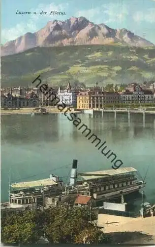 Luzern und der Pilatus - Verlag E. Goetz Luzern
