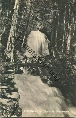 Beatushöhlen am Thunersee - Wasserfälle - Verlag Phot. Gabler Interlaken