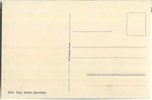 Beatushöhlen am Thunersee - Wasserfälle - Verlag Phot. Gabler Interlaken
