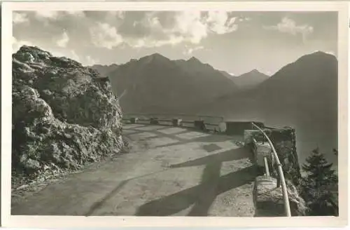 Jochstrasse mit Breitenberg - Rotspitze und Entschenkopf - Foto-Ansichtskarte - Verlag Photo-Kaufmann Hindelang