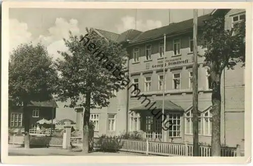 Oberhof - FDGB-Erholungsheim Georgij Dimitroff - Foto-Ansichtskarte - VEB Volkskunstverlag Reichenbach 1956