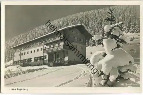 Haus Ingeburg auf der Höhe Oberjoch-Adolf-Hitlerpass - Verlag Photo-Zentrale Letzer Hindelang