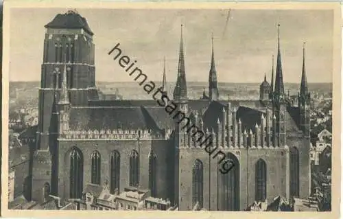 Danzig - St. Marienkirche - Verlag Stengel & Co. Dresden