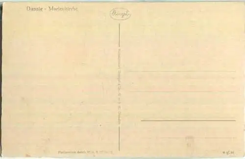 Danzig - St. Marienkirche - Verlag Stengel & Co. Dresden