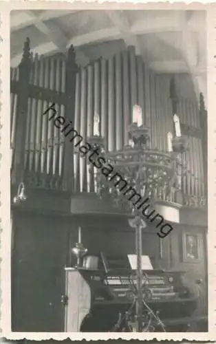 Zeithain - Orgel - Foto 8cm x 13cm - Foto-Döge Zeithain