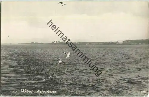 Röbel - Müritzsee - Foto-Ansichtskarte - Verlag Rotophot Bestensee