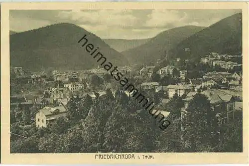 Friedrichroda - Verlag Louis Glaser Leipzig