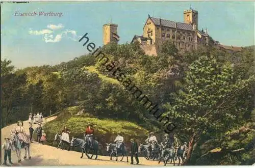 Wartburg - Esel - Verlag Paul Roth Eisenach ca. 1910