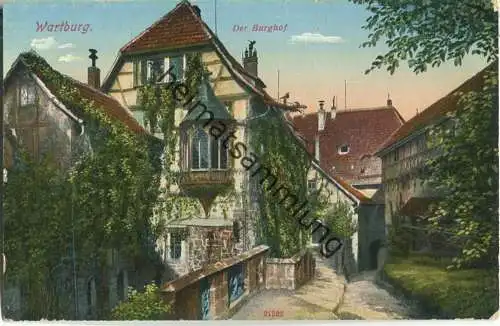 Wartburg - der Burghof - Verlag Carl Jagemann Eisenach ca. 1910