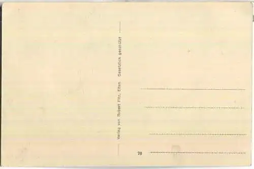 Eltenberg - Katholische Pfarrkirche - Verlag Robert Pltz Elten ca. 1915