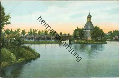 Wasserpavillon in Achterberg - Verlag Hermann Ludwig Stötteritz-Leipzig