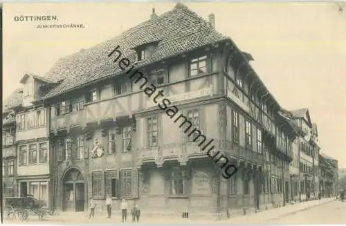 Göttingen - Junkernschänke - Verlag A. J. Bellon Kassel 1907